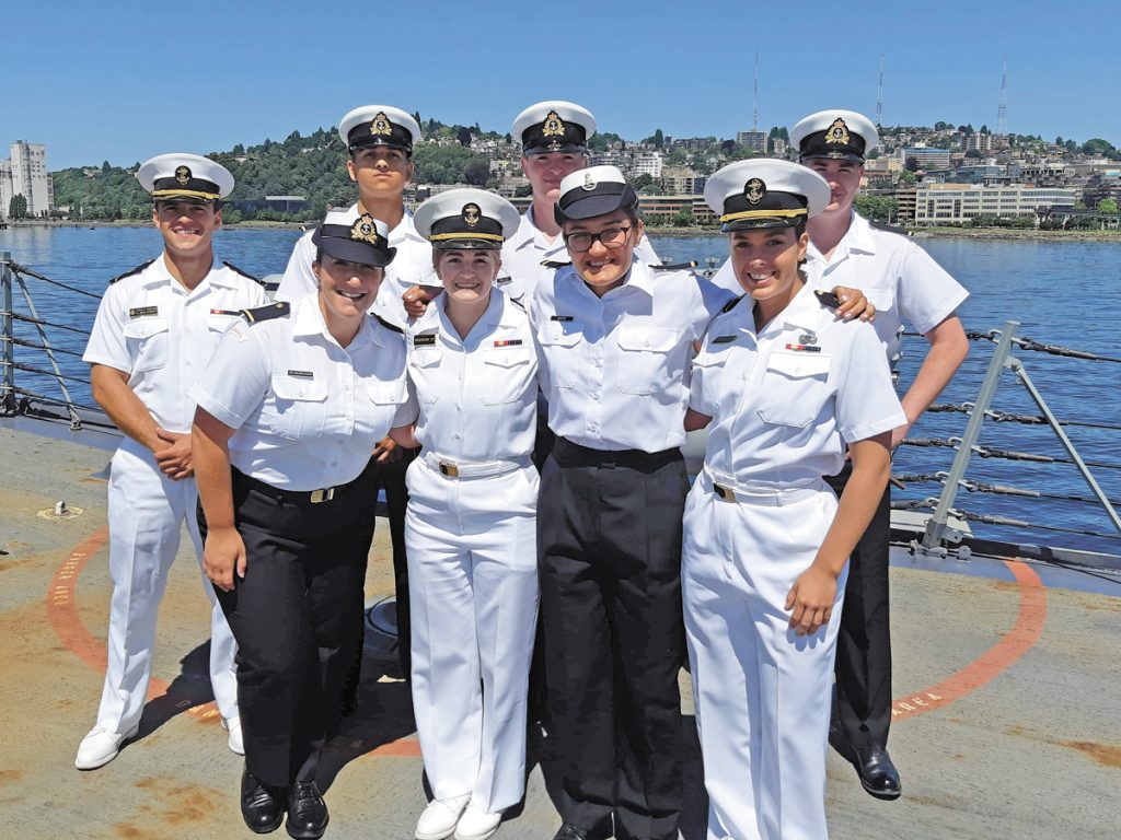 Naval Cadets Enjoy Incredible USN Exchange : Pacific Navy News