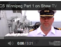 HMCS Winnipeg featured on Shaw