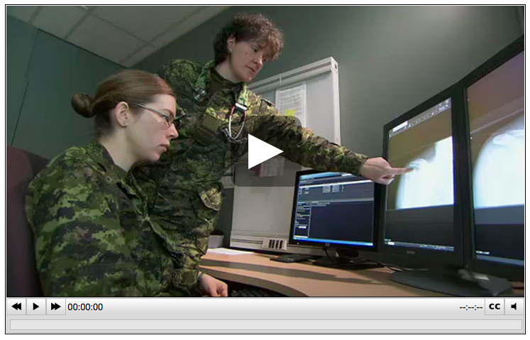 med officer video image