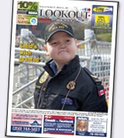 Lookout Newspaper issue 11, 2015 cover