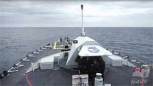 HMCS Montreal FELEX video screen capture