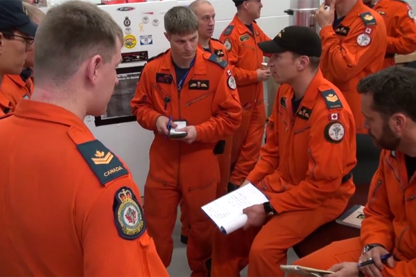 413 Transport and Rescue Squadron in Major Air Disaster Search and Rescue Exercise