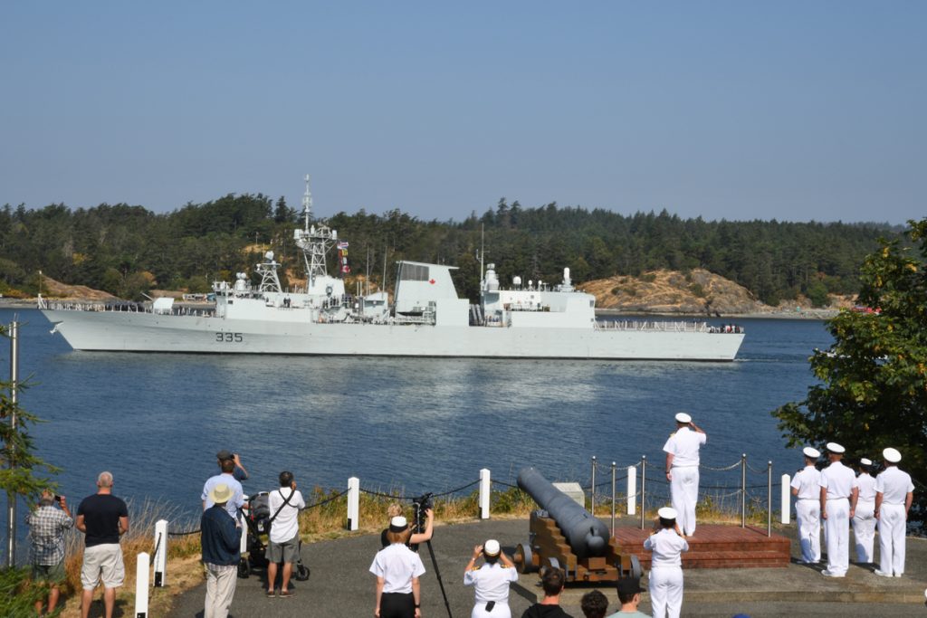 Calgary departs for Operation Projection