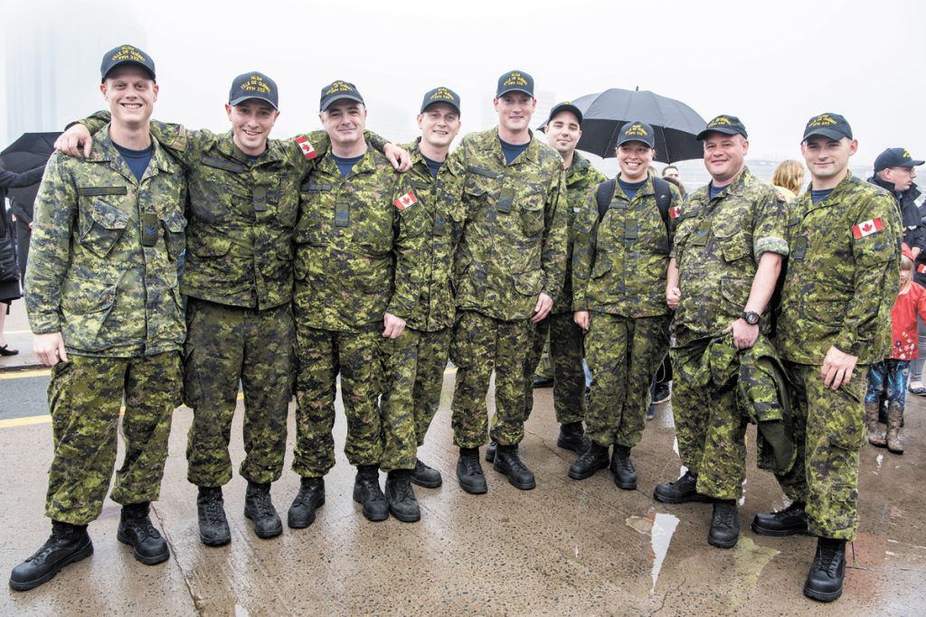 HMCS Ville de Québec’s embarked Helicopter Air Detachment is the first crew to deploy with the RCAF’s new maritime helicopter
