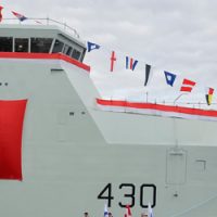 First Arctic Offshore Patrol Vessel named