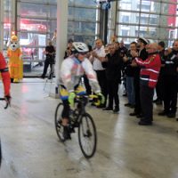 Tour de Rock riders roll through town