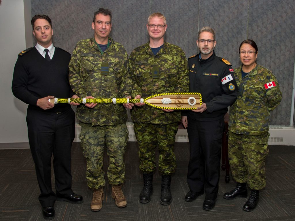 HMCS Yellowknife crewmember