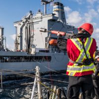 In Photos: HMCS Ottawa at sea
