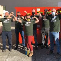 Base volunteers involved in Radical Renovation