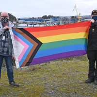 CFB Esquimalt will raise the Progress Pride flag for the first time as part of Transgender Day of Remembrance observances – November 20