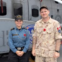 HMCS Winnipeg crewmembers share duo award while deployed