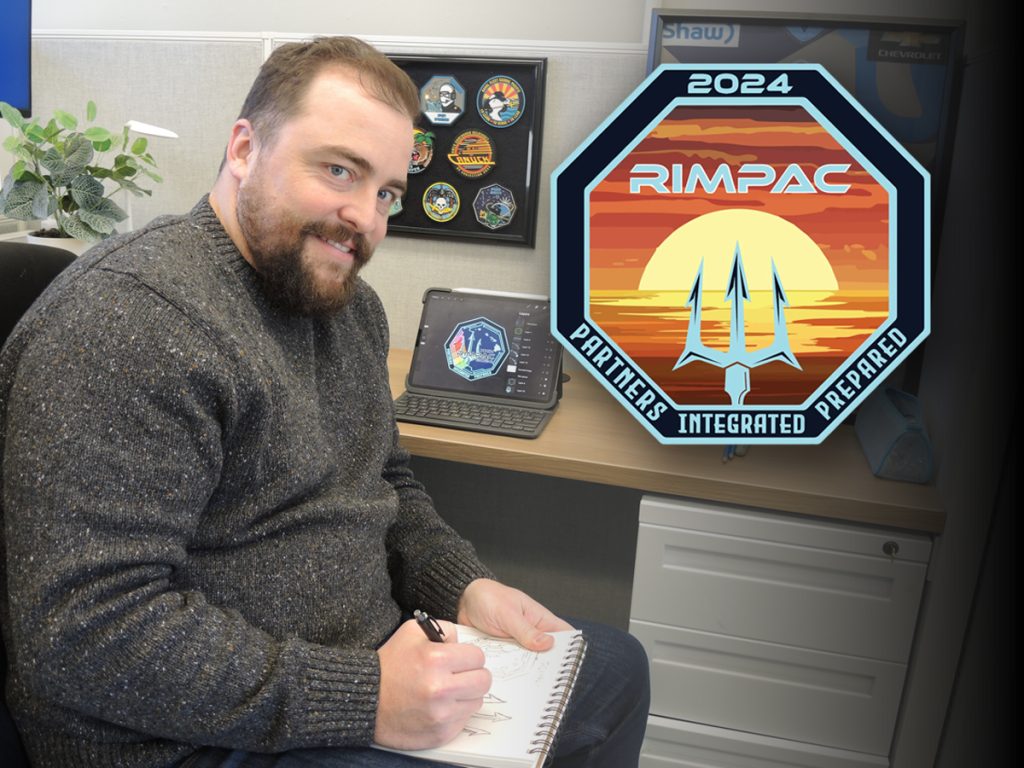 RCN, USN artists design 2024 RIMPAC logo Pacific Navy News Pacific