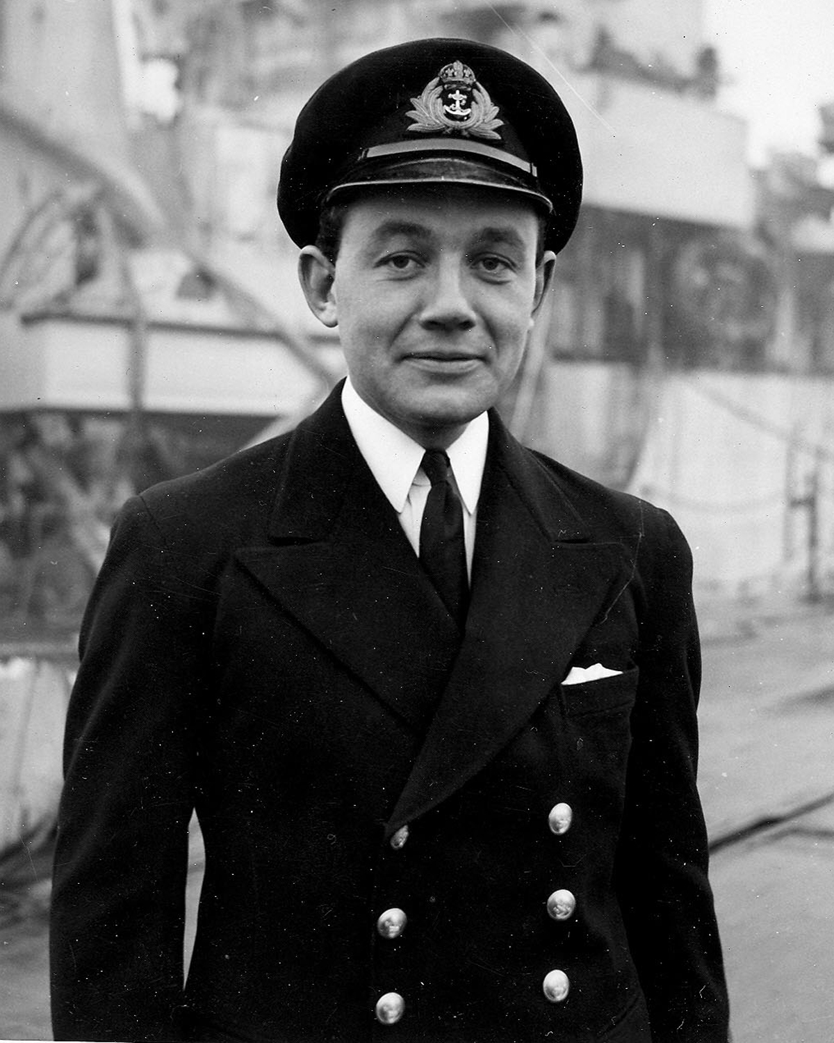 Capitaine de corvette Hugh Pullen de Chaudière, 1944.