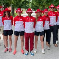 Les coureurs de la BFC Esquimalt brillent à Sarajevo
