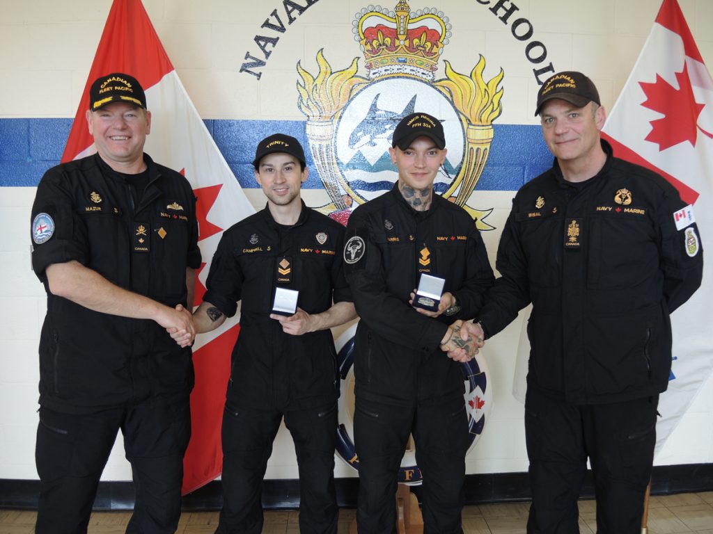 Top Sailor Award double play for HMCS Regina - Pacific Navy News ...