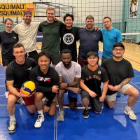 HMCS Calgary wins the December Intramural Volleyball Tournament