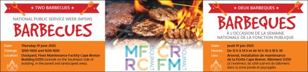National Public Service Week BBQs – Thursday, 19 June