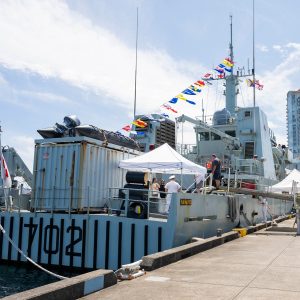 HMCS Nanaimo Returns to Namesake City for Canada Day