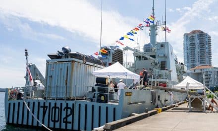 HMCS Nanaimo Returns to Namesake City for Canada Day