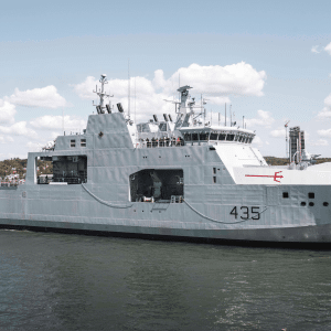 Remembrance in Victoria, Honour in Halifax: RCN Accepts HMCS Robert Hampton Gray