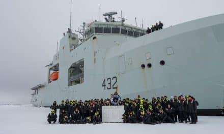 HMCS Max Bernays Pushes the RCN’s Northern Edge