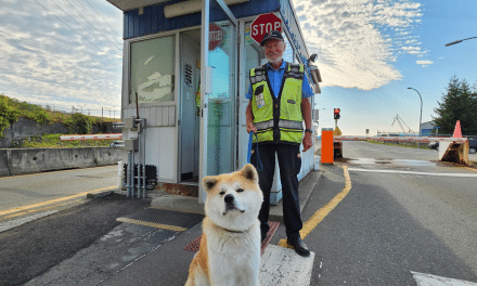 A Surprise Sighting for a Dedicated Commissionaire