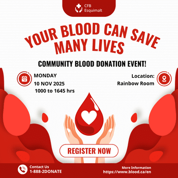 CFB Esquimalt Blood Donation Event