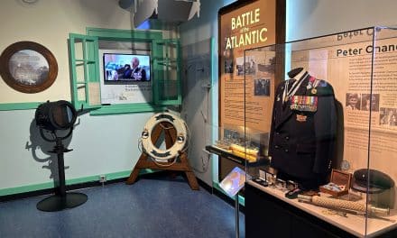 New Display at CFB Esquimalt Museum Honours Late Naval Commander Peter Godwin Chance