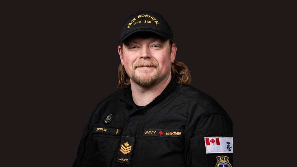 A Royal Canadian Navy portrait of the late PO2 Gregory Applin. Photo supplied