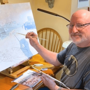 RCN Veteran Finds New Purpose Through Art