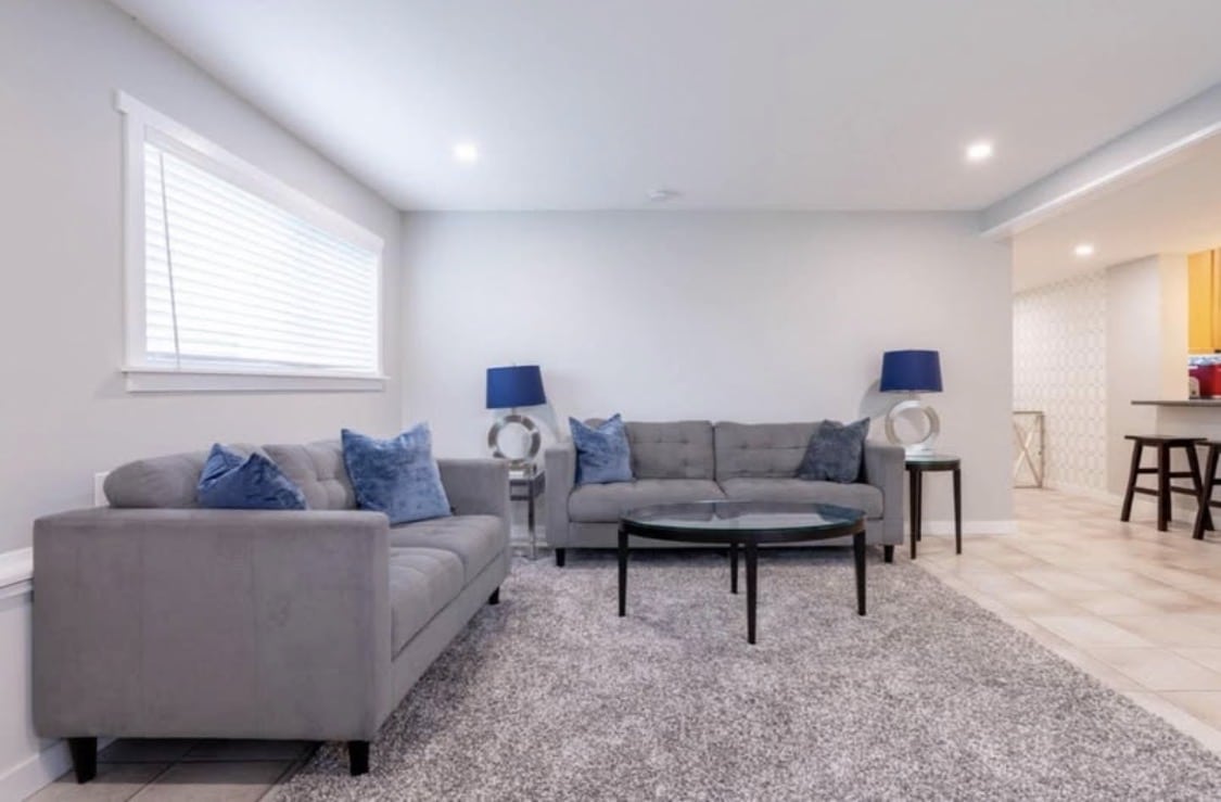 Furnished HUGE 2 bedroom suite